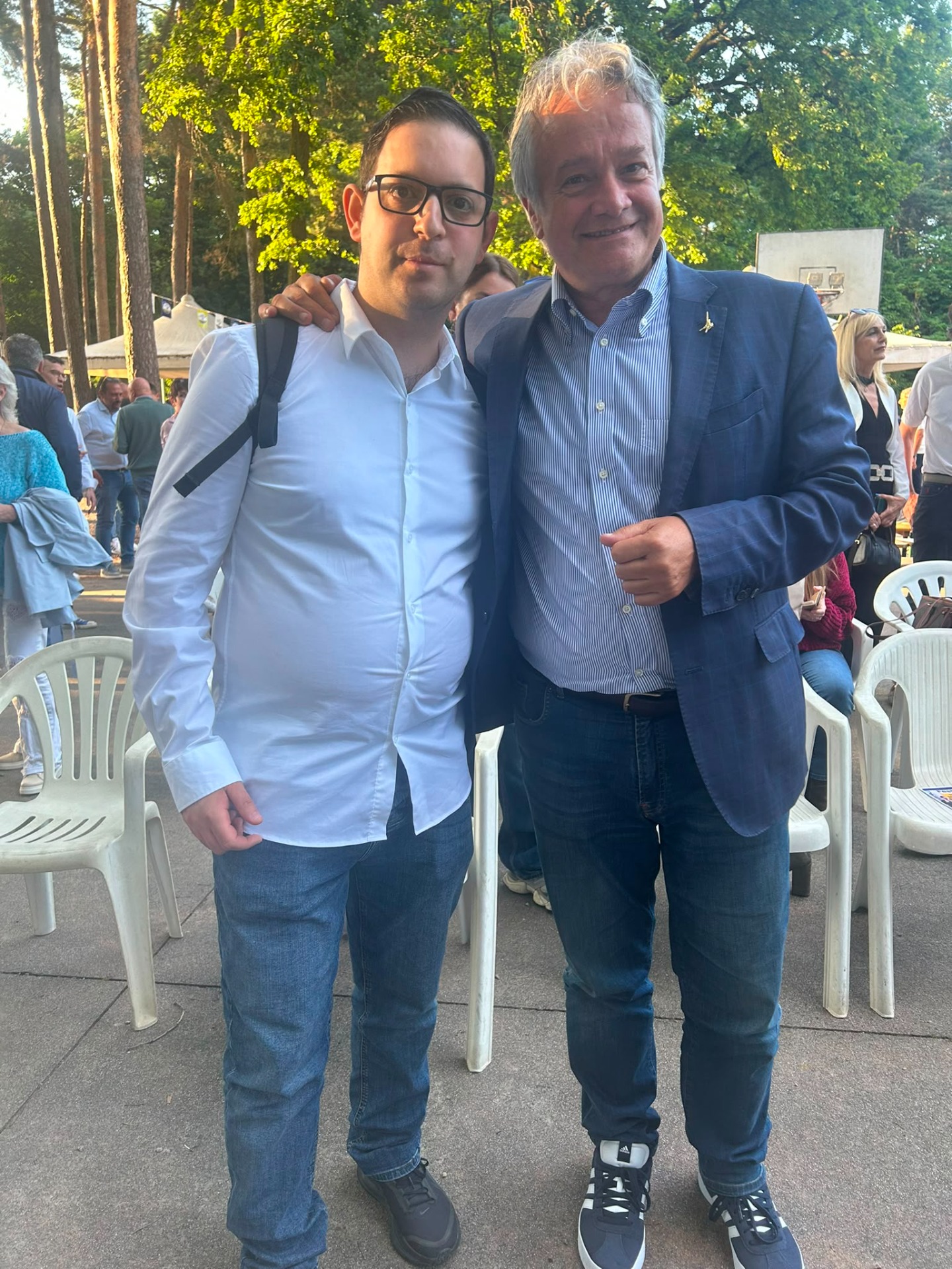 Con Gianni Tonelli